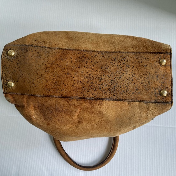 Michael Kors Hamilton distressed suede bag - Picture 2 of 13